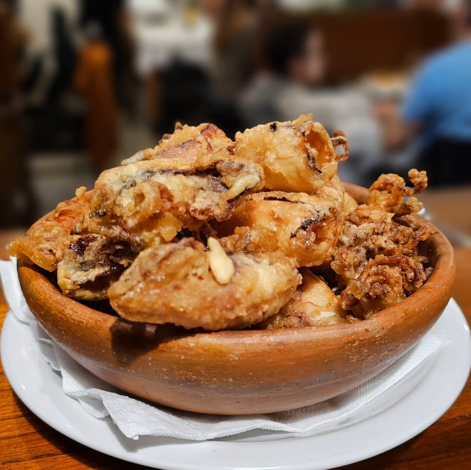 Calamarettis fritos grande