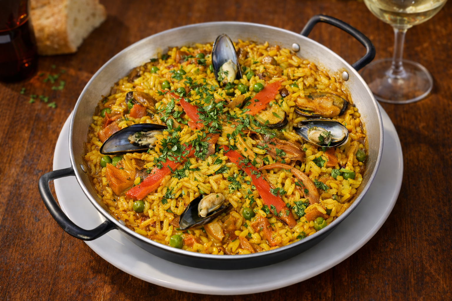 Paella de Mariscos Grande